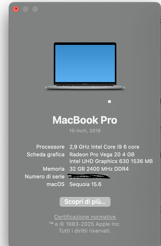 Apple macbook pro retina - pro, 15,4